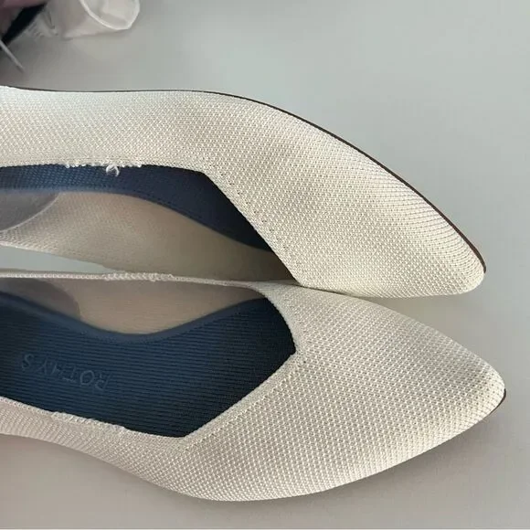 Rothy’s Cream Sand The Point Slip On Flats‎ - 8